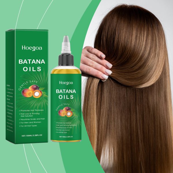 Hoegoa Hair Treatment essential oil nourishes and softens hair, repairs roots, strengthens hair care, Batana hair essential oil，Batana Oil for Hair Growth - Image 2
