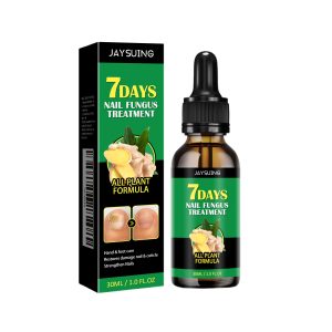 7days Nail Treatment, Ginger Nail Treatment, Multi-Purpose Nail Repair, Nail Nutrient Oil Strengthener Serum Ginger Nail Growth Oil