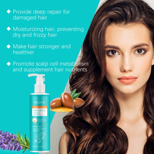 AMALIA Argan Oil Hydrating Conditioner, Deep Repair Hair Treatment, 3.38 FL OZ - Image 10