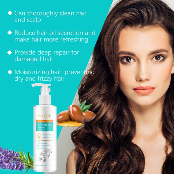 AMALIA Argan Oil Hydrating Shampoo, Moisturizing and Repairing, 3.38 FL OZ - Image 8