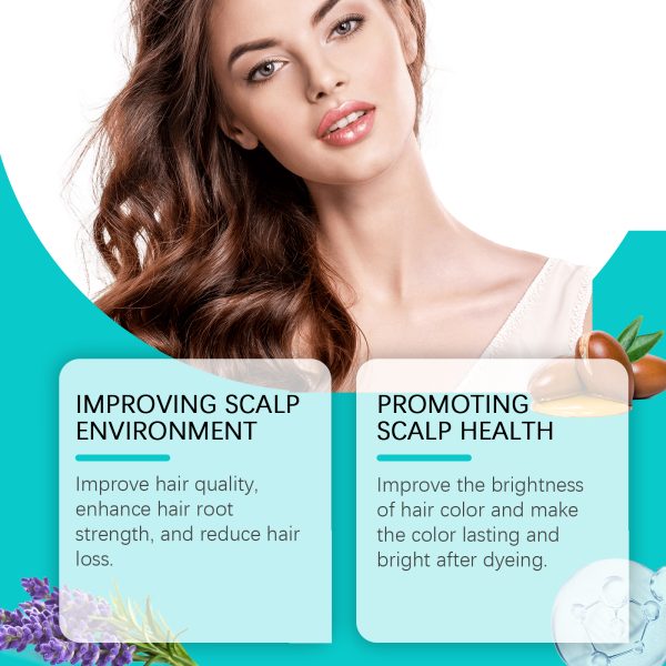 AMALIA Argan Oil Hydrating Shampoo, Moisturizing and Repairing, 3.38 FL OZ - Image 2