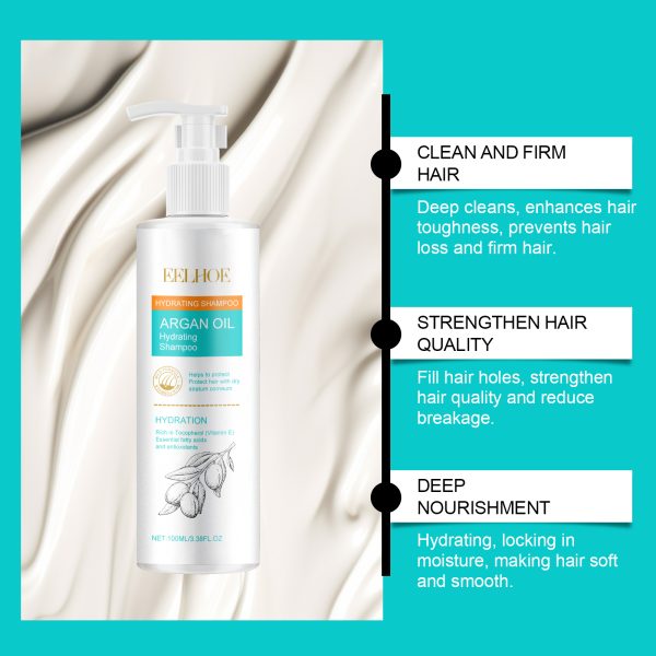 AMALIA Argan Oil Hydrating Shampoo, Moisturizing and Repairing, 3.38 FL OZ - Image 4
